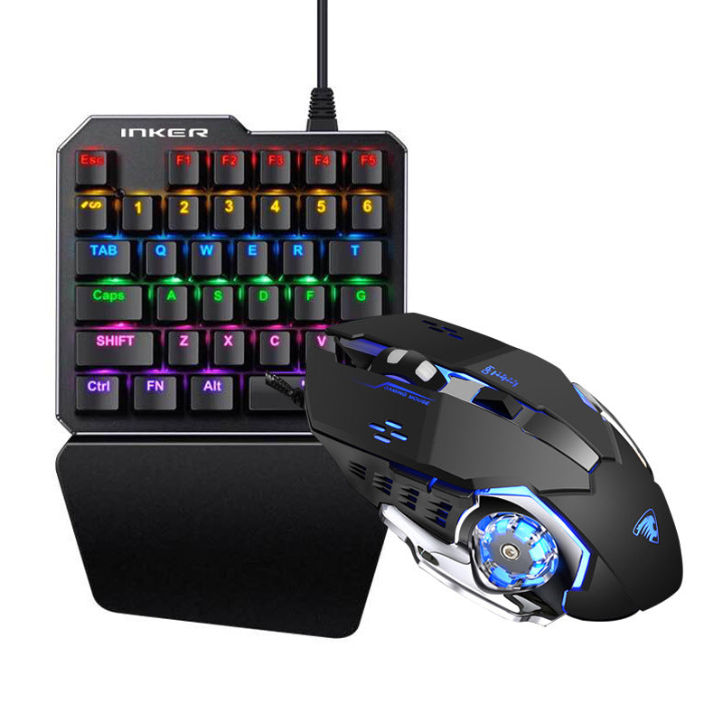 G30 One-handed Keyboard Game Mouse Set