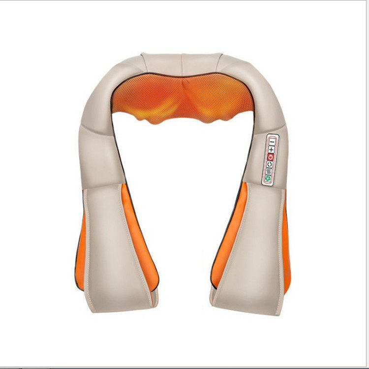 Car U Shape Electrical Shiatsu Back Neck Shoulder Body Massager Infrared Heated Kneading Car/Home Massager