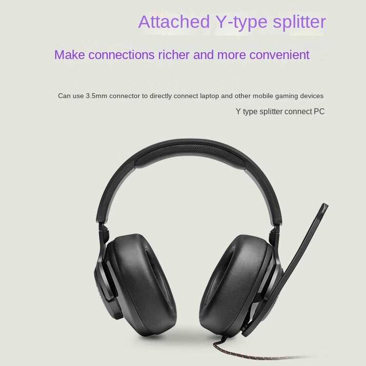 JBLQUANTUM400BLACK Headset Gaming Headset QUANTUM Q400 Wired E-sports Application