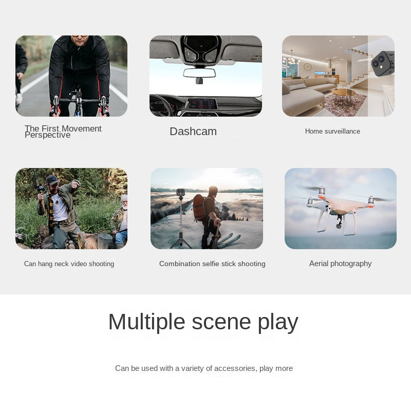 D3 Hd 4K Dual-Lens Wifi Camera Smart Wireless Network Remote Baby Monitor Camera Small Size