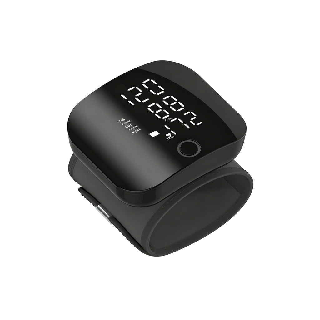 Cross-Border Blood Glucose Tester, Smart Blood Glucose And Blood Pressure All-In-One Machine, Home Blood Glucose Meter Set, New Electronic Blood Glucose Meter