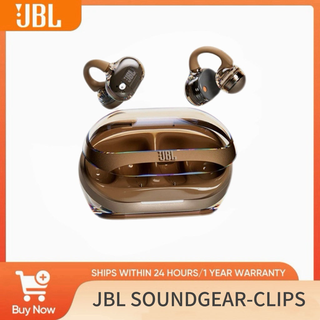 Jbl Soundgear Clips Wireless Bluetooth Headphones Open-Ear