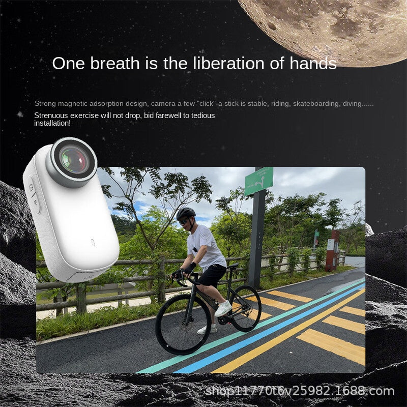 4K Thumb Camera Magnetic With Screen Pet Sports Camera Waterproof Anti-Shake Video Camera Pocket Camera Recorder