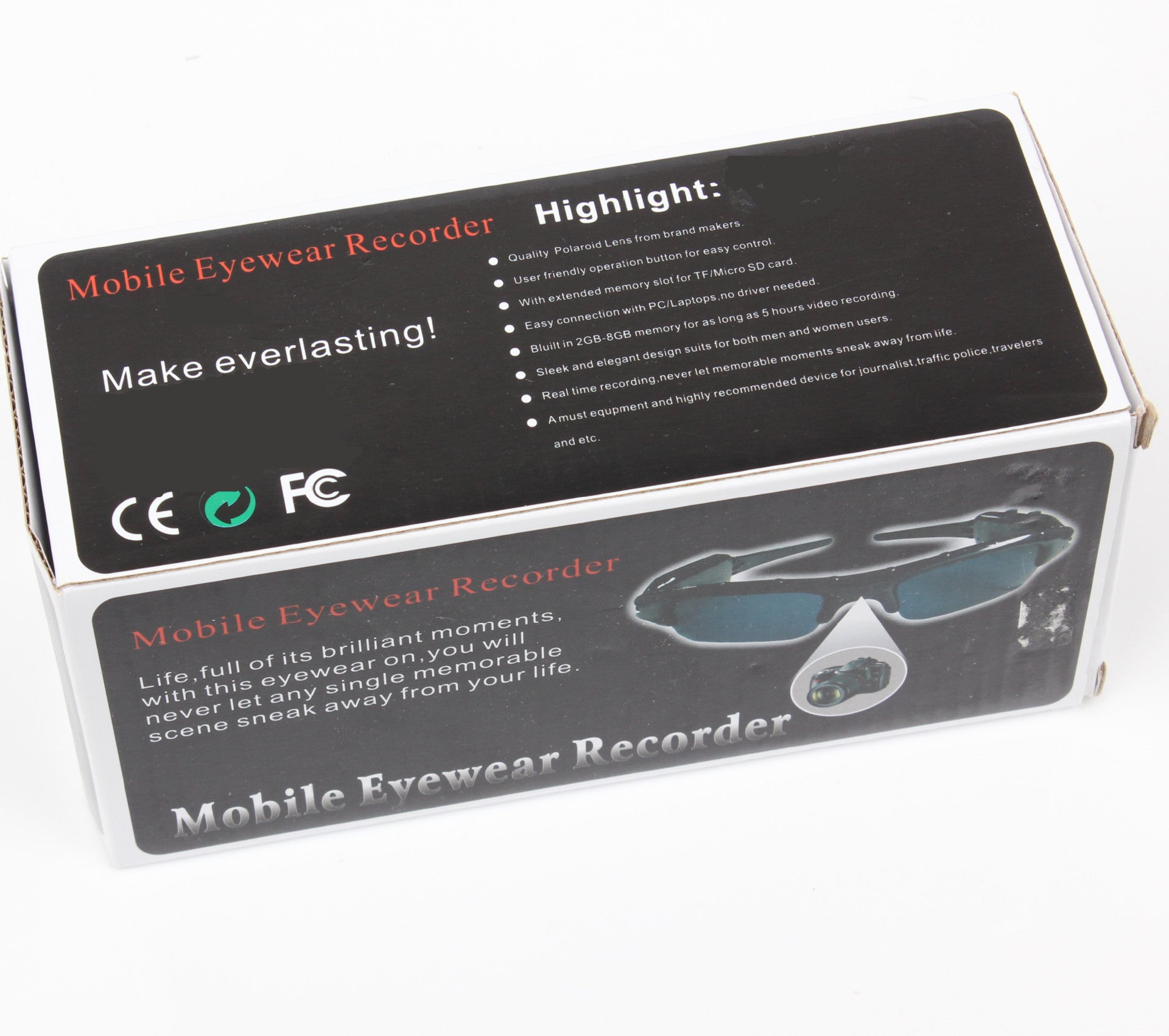 Smart HD Video Recorder Sunglasses