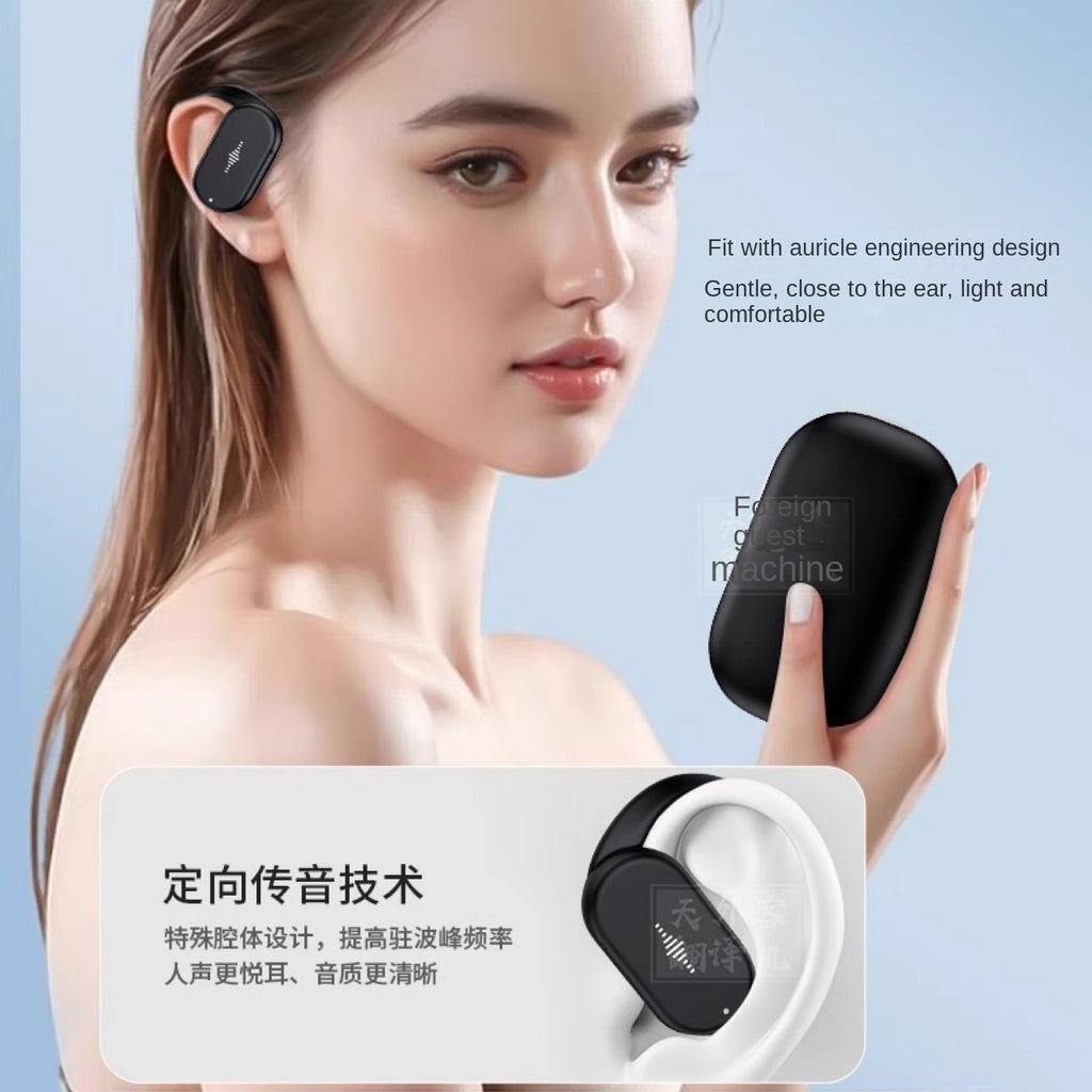 Ows Air Conduction HD313 Ear-hanging TWS Noise Reduction Bluetooth Headset Adjustable Suitable For JBL Not In The Ear