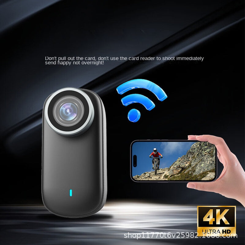 4K Thumb Camera Magnetic With Screen Pet Sports Camera Waterproof Anti-Shake Video Camera Pocket Camera Recorder
