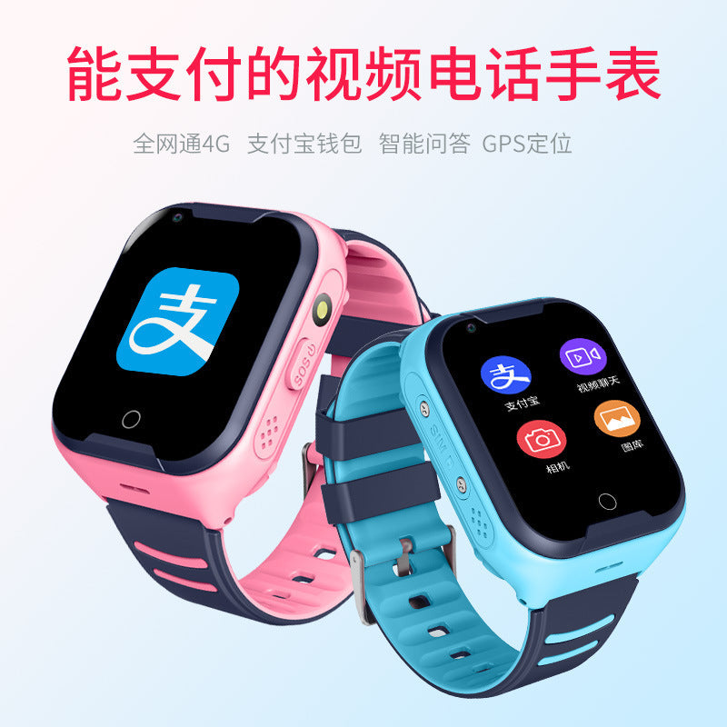 Manufacturers' Popular Spot A36E Amazon Video Call Watch Foreign Trade Version Of The Children's Smart Call Watch
