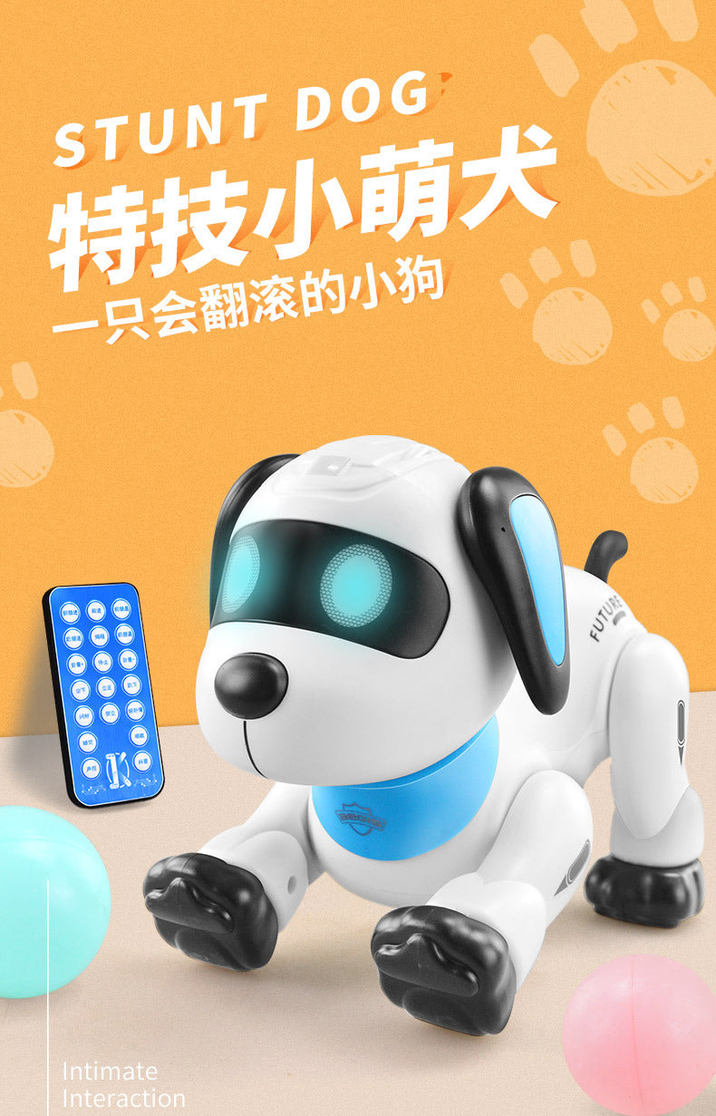 Children's Intelligent Remote Control Robot Dog Barking Animal Model Electric Wholesale Doll Toy Robot