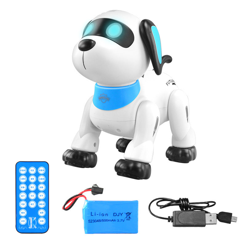 Children's Intelligent Remote Control Robot Dog Barking Animal Model Electric Wholesale Doll Toy Robot