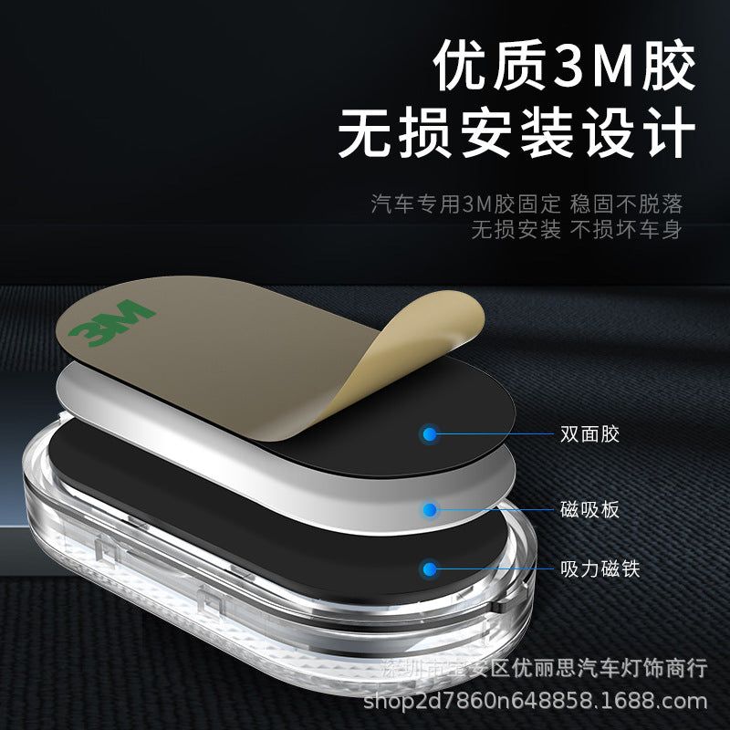 Car Lighting Reading Light Led Atmosphere Light Upgrade Touch Sensor Usb Charging Car Emergency Light Roof Light