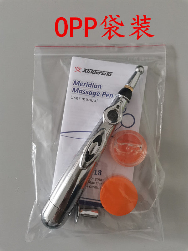Multifunctional Micro-electric Meridian Acupuncture Pen Electric Pulse Health Massage Point Stick Charging Acupoint Meridian Pen Physiotherapy Instrument