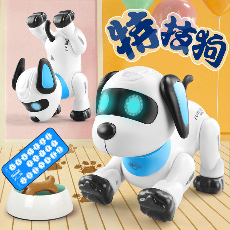 Children's Intelligent Remote Control Robot Dog Barking Animal Model Electric Wholesale Doll Toy Robot