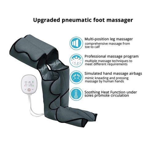Afaith Zhide Air Wave Leg Massager ST-501B Full Body Calf Massager Air Pressure Electric